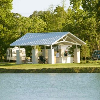 Northlake RV Resort BBQ Pavillion