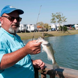 Southlake RV Resort fishing