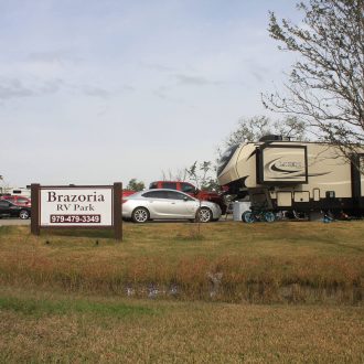 Brazoria RV Park sign