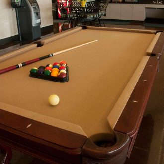 Brazoria Lakes RV Resort pool table